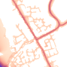 Daytime road noise heatmap for DH6 4DB