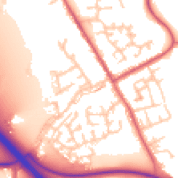 Daytime road noise heatmap for DH6 4DQ