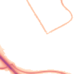 Night-time road noise heatmap for DH6 4DQ