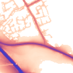 Daytime road noise heatmap for DH6 4FE