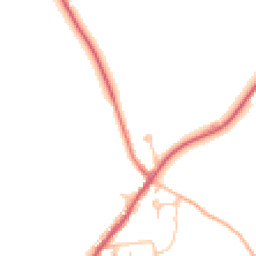Daytime road noise heatmap for DH6 4GE