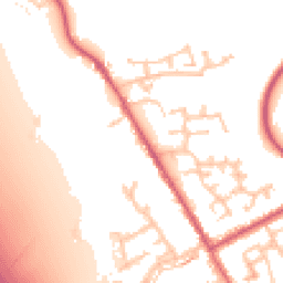 Daytime road noise heatmap for DH6 4HG