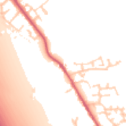 Daytime road noise heatmap for DH6 4JT