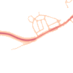 Daytime road noise heatmap for DH6 4LP
