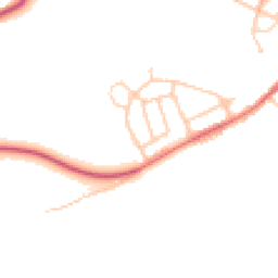 Daytime road noise heatmap for DH6 4LR