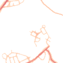 Daytime road noise heatmap for DH6 4NG