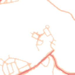 Daytime road noise heatmap for DH6 4NL