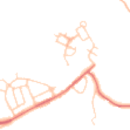 Daytime road noise heatmap for DH6 4NX
