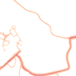 Daytime road noise heatmap for DH6 4PT