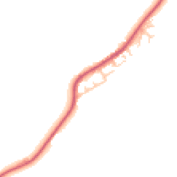 Daytime road noise heatmap for DH6 4RD