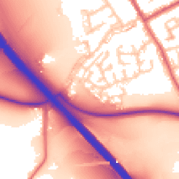 Daytime road noise heatmap for DH6 4SS