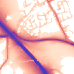 Daytime road noise heatmap for DH6 4ST