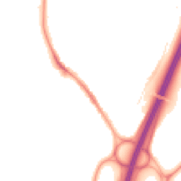 Night-time road noise heatmap for DH6 5AT