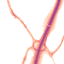 Night-time road noise heatmap for DH6 5AY