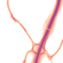 Night-time road noise heatmap for DH6 5BH