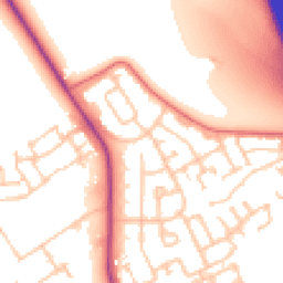 Daytime road noise heatmap for DH6 5DP