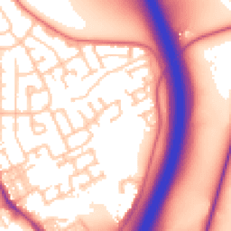 Daytime road noise heatmap for DH6 5FB