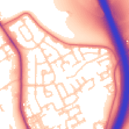 Daytime road noise heatmap for DH6 5FD