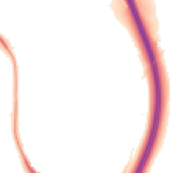 Night-time road noise heatmap for DH6 5GA