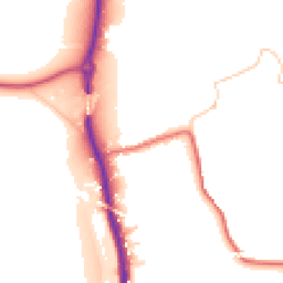 Daytime road noise heatmap for DH6 5HB