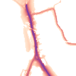 Daytime road noise heatmap for DH6 5HH