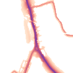 Daytime road noise heatmap for DH6 5HJ