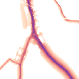 Daytime road noise heatmap for DH6 5HP