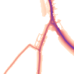 Daytime road noise heatmap for DH6 5JB