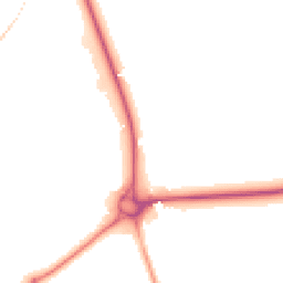 Night-time road noise heatmap for DH6 5JX
