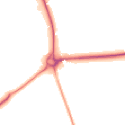 Night-time road noise heatmap for DH6 5JZ