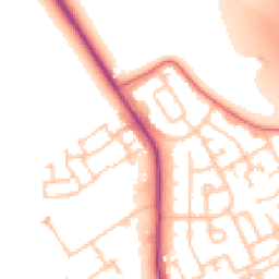 Daytime road noise heatmap for DH6 5NA