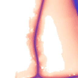 Daytime road noise heatmap for DH6 5NS