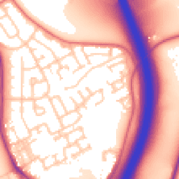 Daytime road noise heatmap for DH6 5PS