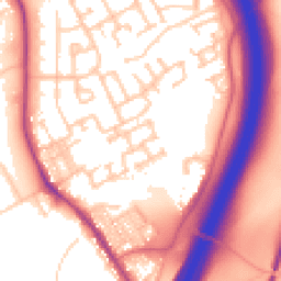 Daytime road noise heatmap for DH6 5QD