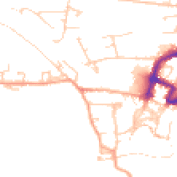 Daytime road noise heatmap for DL10 4AF