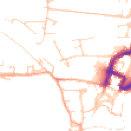 Daytime road noise heatmap for DL10 4AR