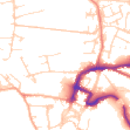 Daytime road noise heatmap for DL10 4AX