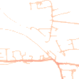 Daytime road noise heatmap for DL10 4BJ