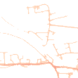 Daytime road noise heatmap for DL10 4BL