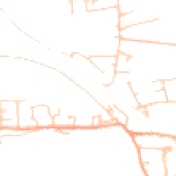 Daytime road noise heatmap for DL10 4DD