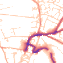 Daytime road noise heatmap for DL10 4DF