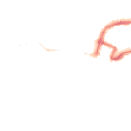 Night-time road noise heatmap for DL10 4DL