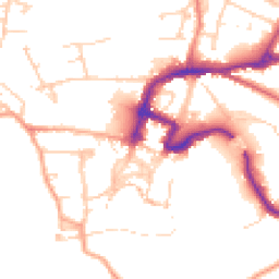 Daytime road noise heatmap for DL10 4DN