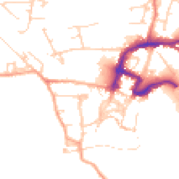 Daytime road noise heatmap for DL10 4DP