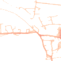 Daytime road noise heatmap for DL10 4EJ