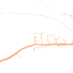 Daytime road noise heatmap for DL10 4HE