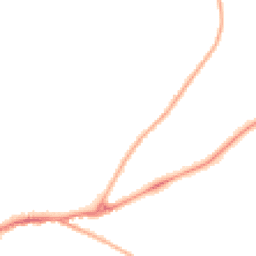 Night-time road noise heatmap for DL10 4PW