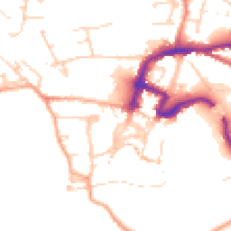 Daytime road noise heatmap for DL10 4QD