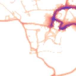 Daytime road noise heatmap for DL10 4QY