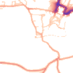 Daytime road noise heatmap for DL10 4RQ